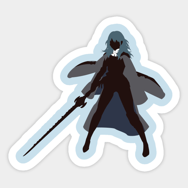 Byleth - Sunset Shores Sticker by Kevandre